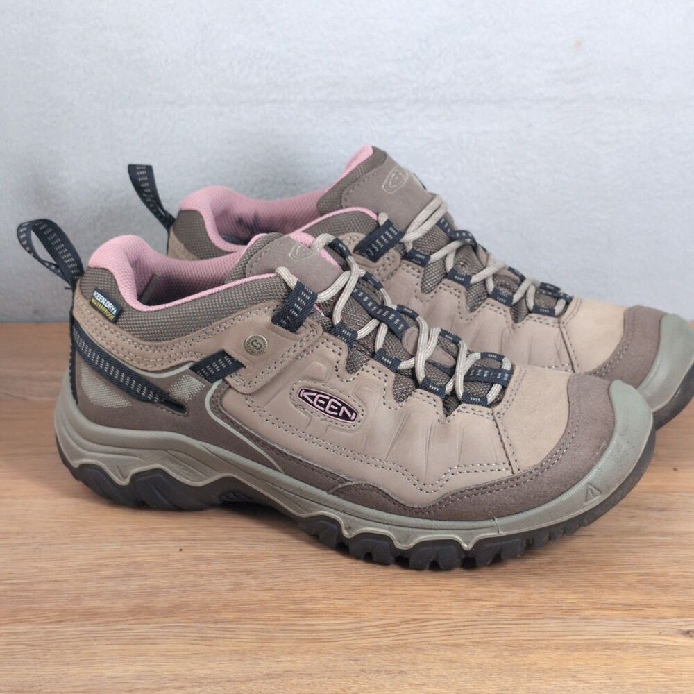 Keen Targhee IV Women's 9 EU 39.5 Waterproof Hiking Shoes Brindle Nostalgia